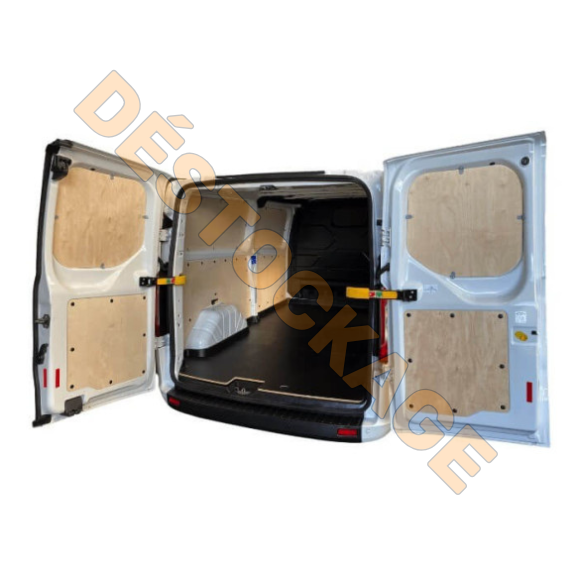Holz-Innenverkleidung für Seitenwände Ford Custom 2012-2023 L1H1 - Beispielfoto Holz-Innenverkleidung für Seitenwände Ford Custom 2012-2023 L1H1 - Beispielfoto