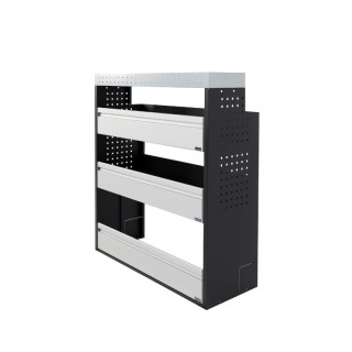 PROVAN-Ausbau (links oder rechts) für Citroen Jumpy 2007-2016 (Beispielfoto) - Seitenansicht