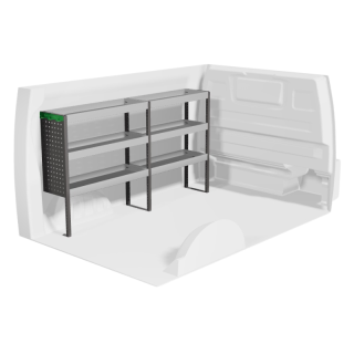 Ausbau für Citroen Jumpy 2007-2016 (links) Frontansicht