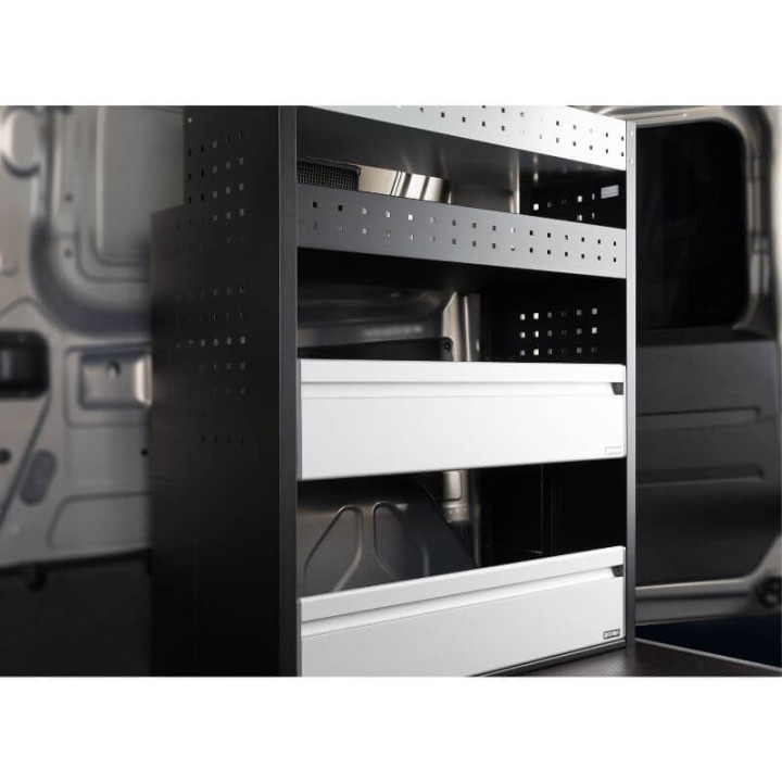 PROVAN Ausbau L830mm (links oder rechts) für Ford Connect 2013-2024 (generisches Foto) - Beispiel linke Seite