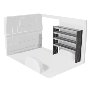 Ausstattung für Nissan NV400 2010-2021 rechts, Vorderansicht