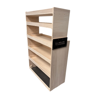 Rohholzregal Seitenansicht Volkswagen Crafter 2017+