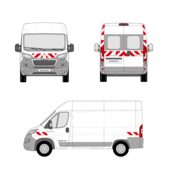 Markierungskit - Peugeot Boxer H2/H3 Markierungskit - Peugeot Boxer H2/H3