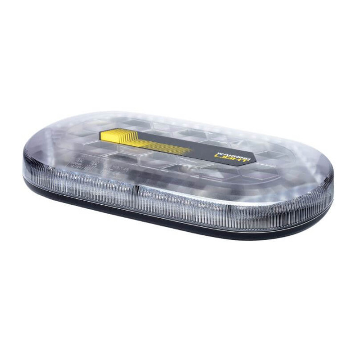 Magnetische orange LED-Mini-Lichtleiste – 360°-Sichtbarkeit für Nutzfahrzeuge und LKWs