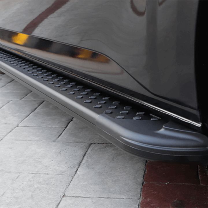 Seitlicher Trittbrett fest, schwarze Aluminium-Beschichtung für Opel Movano 2010-2021