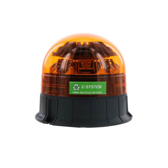 Umweltfreundliche orange LED-Rundumleuchte – 3-Punkt-Schraubbefestigung