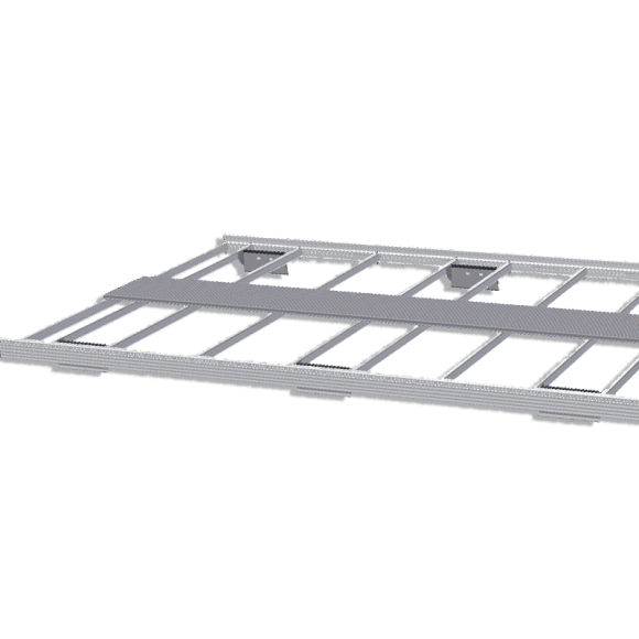 Aluminium-Laufsteg für Dachgepäckträger Aluminium-Laufsteg für Dachgepäckträger