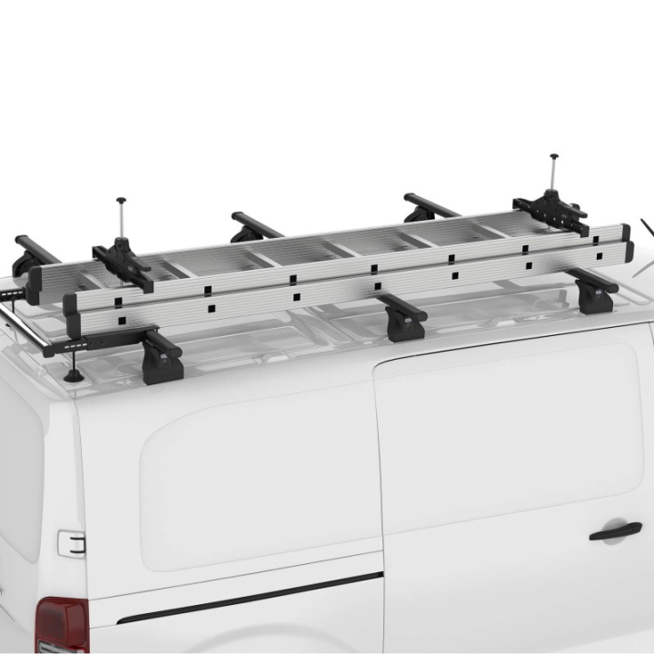 Leiterhalter X2 Cruz auf Dachträgern