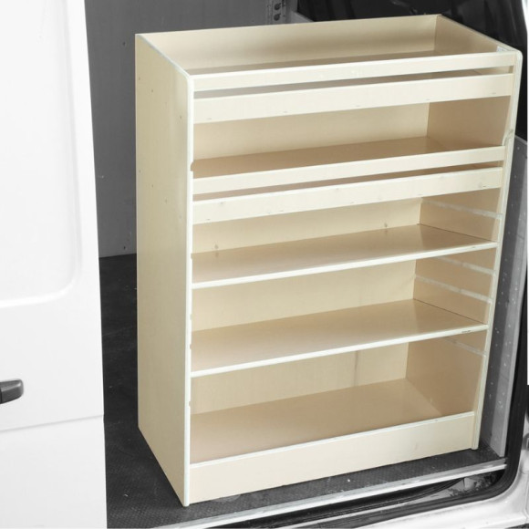 Universales Holz-Nutzfahrzeug-Fach für Volkswagen T6/T6.1 2015-2025 - Länge 910 mm