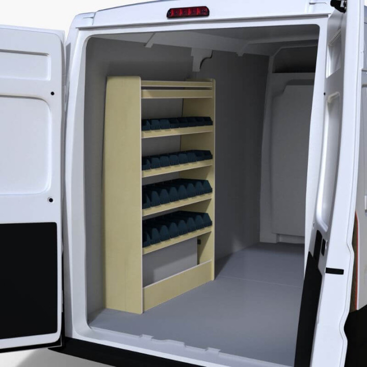 Holzausbau Renault Master 2010-2024 P330mm mit Wannen