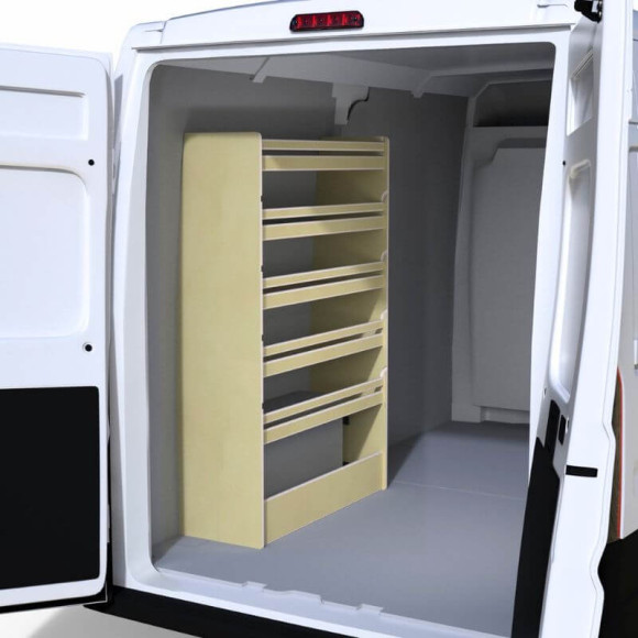 Holzausbau Peugeot Boxer ab 2006 mit Regal