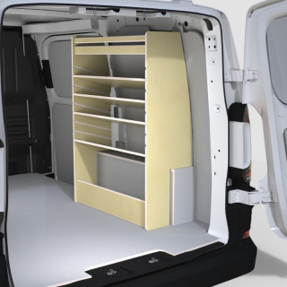 Schräger Holzausbau Ford Custom 2023+ P380mm