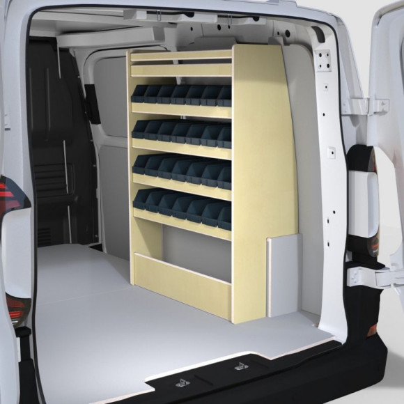 Gerade Bodenplatte Volkswagen T7 2025+ P380mm mit Wannen