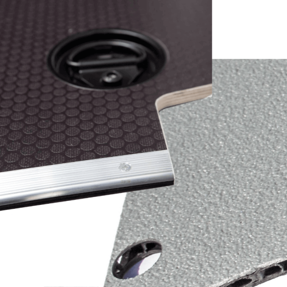 Vollständige Innenverkleidung aus den besten Materialien: Holz und Polypropylen – Peugeot e-Partner 2021+