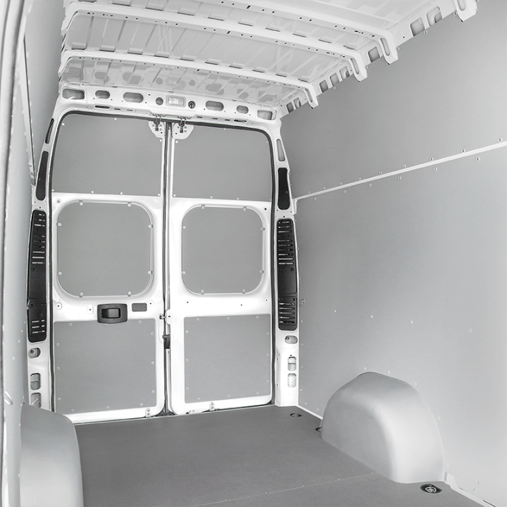 Holzverkleidung Seitenwände Mercedes eSprinter 2023+ - generisches Foto