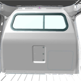 Trennwand für Renault Kangoo Van E-Tech 2022+