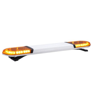 Extraflache LED-Lichtleiste orange 1494 mm, 42 LEDs, homologiert ECE R65 Klasse 2