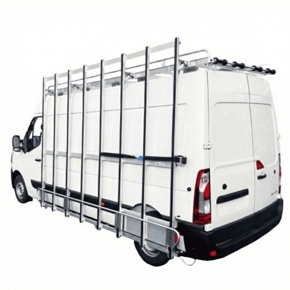 Außen-Glasträger (Glasböcke) für Mercedes eSprinter 2023+. Generisches Foto, nicht vertraglich bindend.