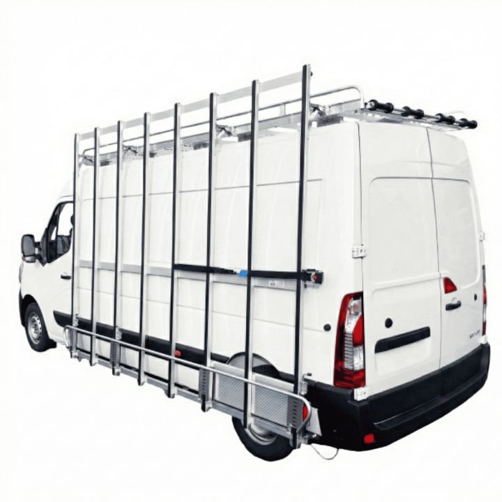 Außen-Glasträger (Glasböcke) für Mercedes eSprinter 2023+. Generisches Foto, nicht vertraglich bindend.