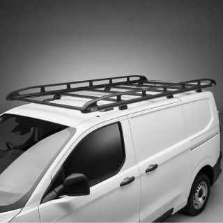Schwarze Aluminium-Dachgalerie für Kia PV5 2025+