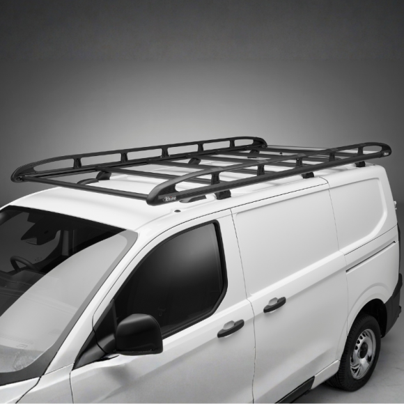 Schwarze Aluminium-Dachgalerie für Kia PV5 2025+