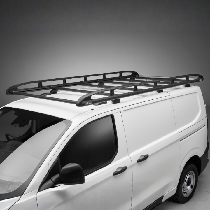 Schwarze Aluminium-Dachgalerie für Kia PV5 2025+