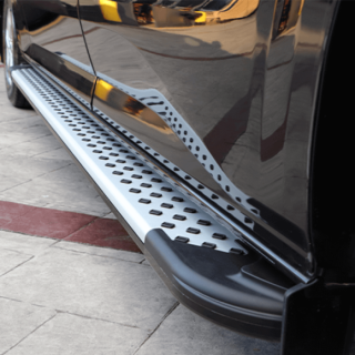 Fester Seitentrittbrett für Ford Custom 2023+ L2 Aluminium