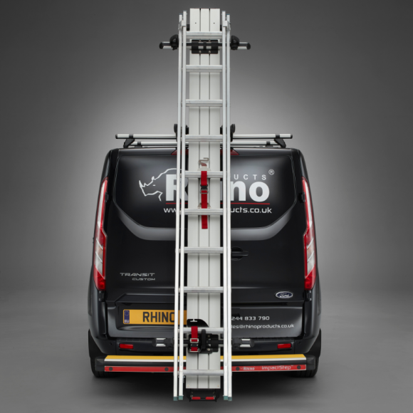 SafeStow Leiterträger der Marke Rhino für Volkswagen e-Transporter 2025+