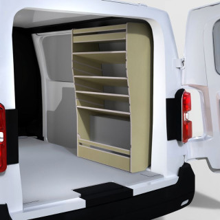 Innenausbau Opel Vivaro 2019+ mit seitlich geneigtem Fach