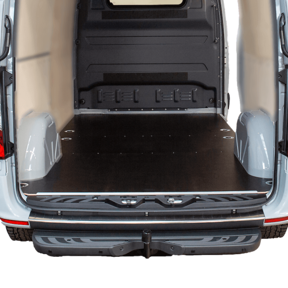 Rutschfester Holzboden für Mercedes Sprinter III 2018+ mit Schwellerleisten und Abschlussschalen Rutschfester Holzboden für Mercedes Sprinter III 2018+ mit Schwellerleisten und Abschlussschalen