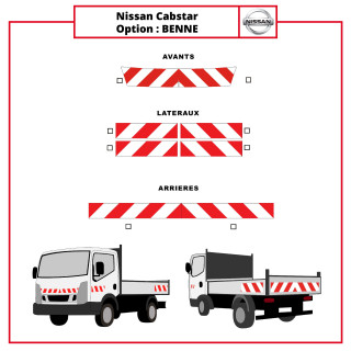 Markierungsset für Nissan Cabstar Kipper