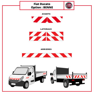 Markierungsset für Fiat Ducato Kipper Markierungsset für Fiat Ducato Kipper