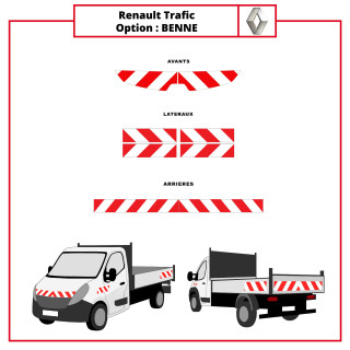 Markierungskit - Renault Trafic Kipper Markierungskit - Renault Trafic Kipper