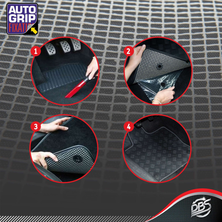 Installation Fußmatten Toyota Proace 2016+