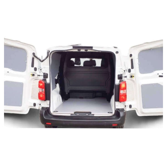 Komplette Innenverkleidung Polypro & Holz - Renault Trafic 2014+ Doppelkabine - Beispielfoto Komplette Innenverkleidung Polypro & Holz - Renault Trafic 2014+ Doppelkabine - Beispielfoto