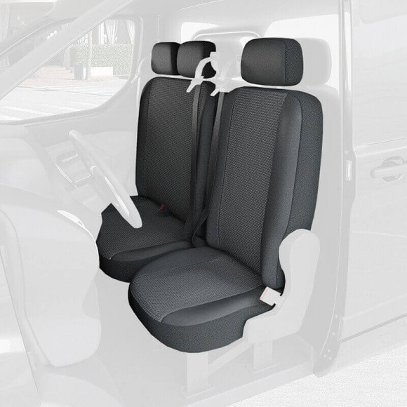 Sitzbezüge aus Stoff für Opel Movano 2022+ Sitzbezüge aus Stoff für Opel Movano 2022+