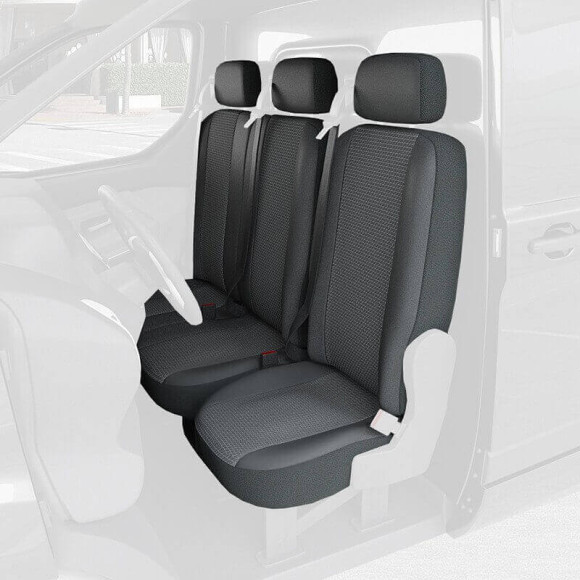 Sitzbezüge aus Stoff für Nissan Interstar 2022-2024 Sitzbezüge aus Stoff für Nissan Interstar 2022-2024