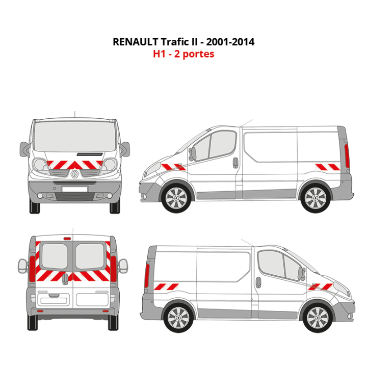 RENAULT Trafic II - G3 - 2001 - H1 - 2 Türen RENAULT Trafic II - G3 - 2001 - H1 - 2 Türen