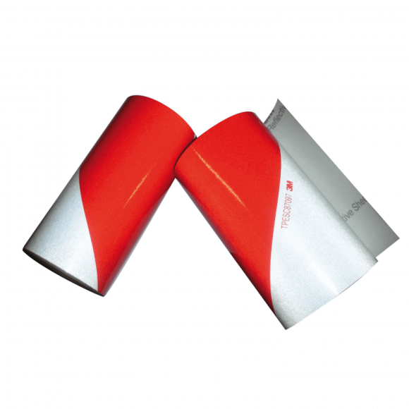 Set mit 2 Rollen in Rot und Weiß Set mit 2 Rollen in Rot und Weiß