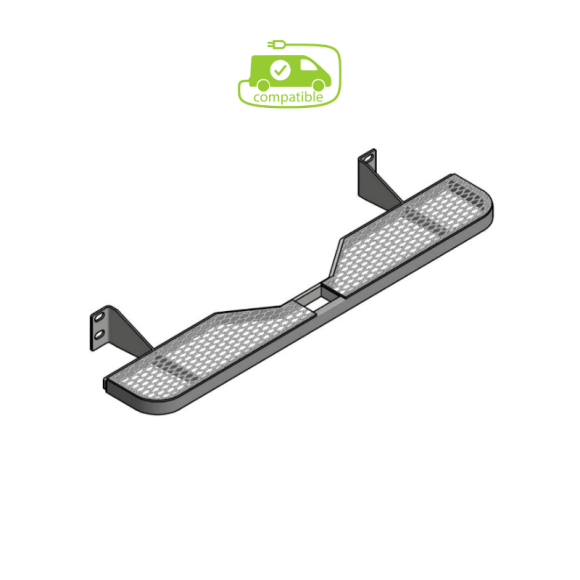 Trittstufe für Citroen Jumpy 2016+ mit BRINK Anhängerkupplung