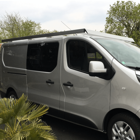 Dachgepäckträger aus Aluminium für Renault Trafic 3 Dachgepäckträger aus Aluminium für Renault Trafic 3
