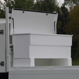 Werkzeugkasten für Pritsche (mit optionaler Erhöhung)