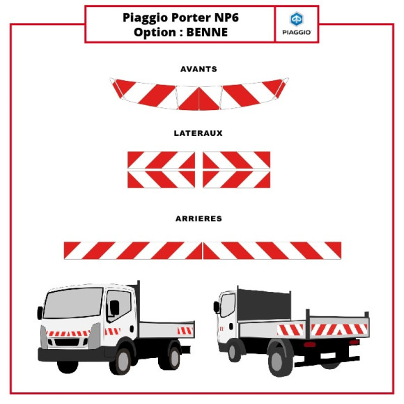 Markierungsset Paggio Porter NP6 Pritsche