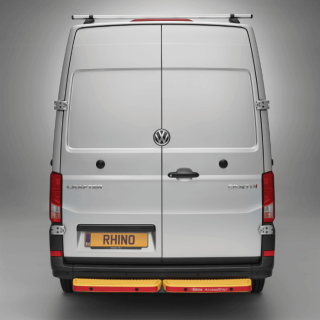 AccesStep Trittbretter - Ansicht am Volkswagen Crafter.