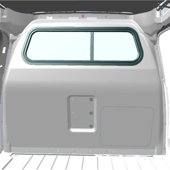 Trennwand Renault Kangoo Van 2021+ Trennwand Renault Kangoo Van 2021+