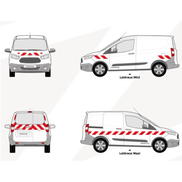 Markierungsset - Ford Courier 2014-2023 Markierungsset - Ford Courier 2014-2023