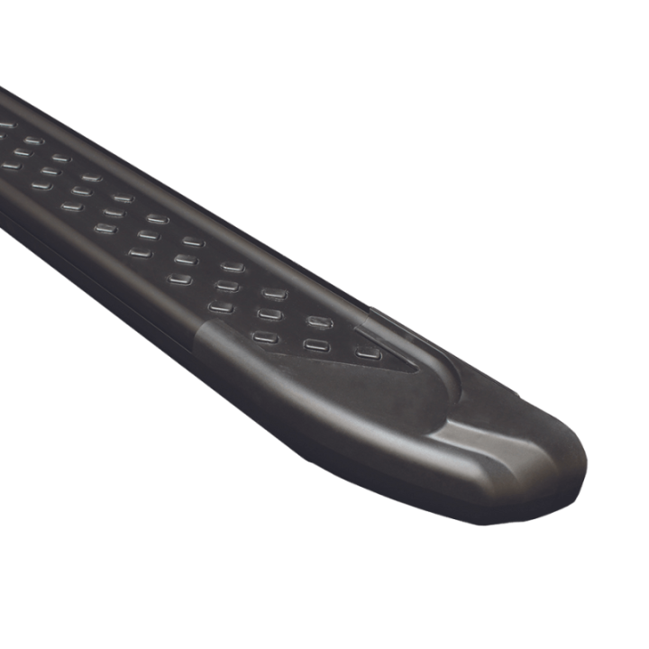 Fester seitlicher Trittbrett, schwarze Aluminiumbeschichtung für Opel Vivaro 2014-2019.