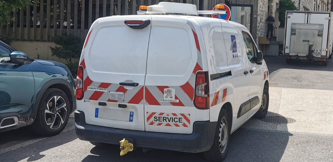 Retroreflektierende Streifen nach Maß für Nutzfahrzeuge